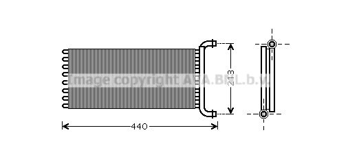 AVA QUALITY COOLING Lämmityslaitteen kenno MS6399